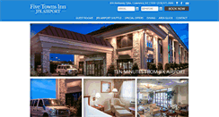 Desktop Screenshot of fivetownsinn.com