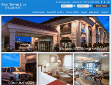 Tablet Screenshot of fivetownsinn.com